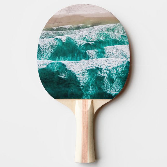 Waves Ping Pong Paddle (Back)