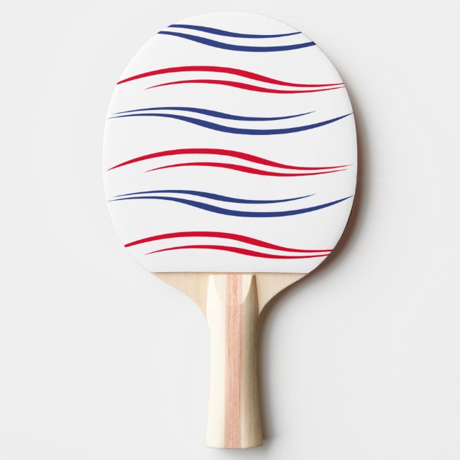 Waves Ping-Pong Paddle (Front)