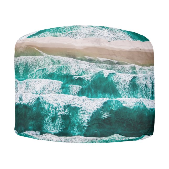 Waves Pouf (Front)