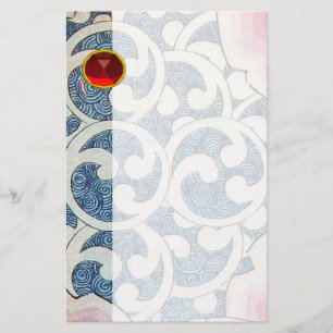 WAVES RED RUBY STATIONERY