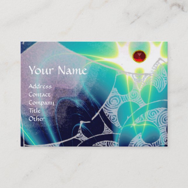 WAVES Ruby Business Card (Front)