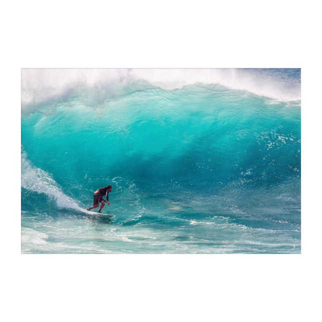 Waves Sea surfing beach decor (Front)