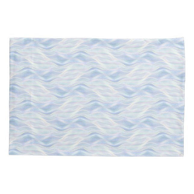 Waves Standard Pillowcase Pair (Back-Left)