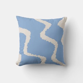 waves throw pillow