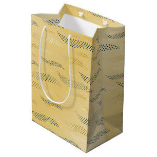 Waves Tiger (stylized pattern) 1 Medium Gift Bag