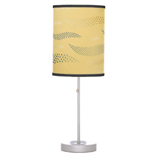 Waves Tiger (stylized pattern) 1 Table Lamp