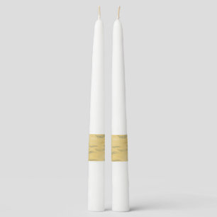 Waves Tiger (stylized pattern) 1 Taper Candle