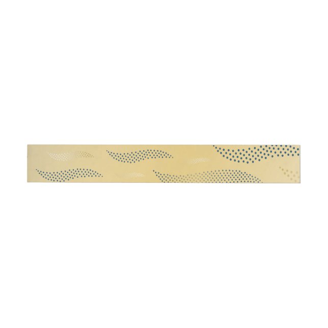 Waves Tiger (stylized pattern) 1 Wrap Around Label (Individual)