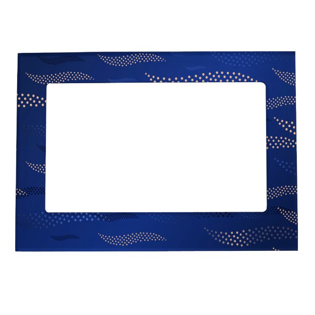 Waves Tiger (stylized pattern) 2 Magnetic Frame (Front)