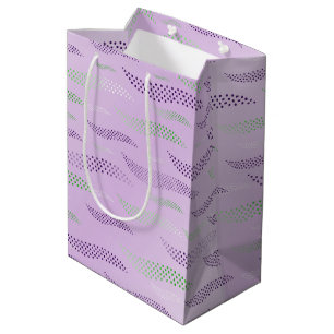 Waves Tiger (stylized pattern) 3 Medium Gift Bag