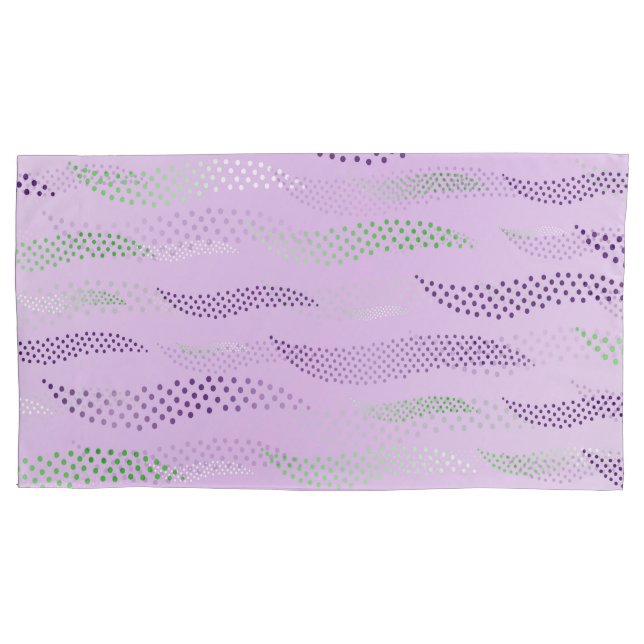 Waves Tiger (stylized pattern) 3 Pillow Case (Front)