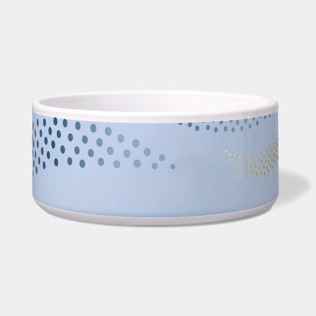 Waves Tiger (stylized pattern) 4 Bowl (Front)
