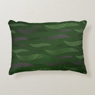 Waves Tiger (stylized pattern) 5 Accent Pillow