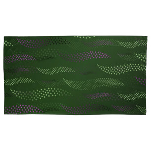 Waves Tiger (stylized pattern) 5 Pillow Case