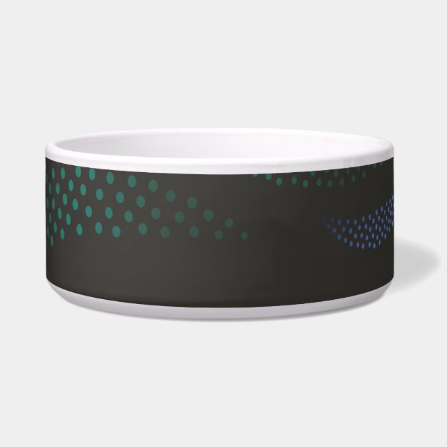 Waves Tiger (stylized pattern) 7 Bowl (Front)