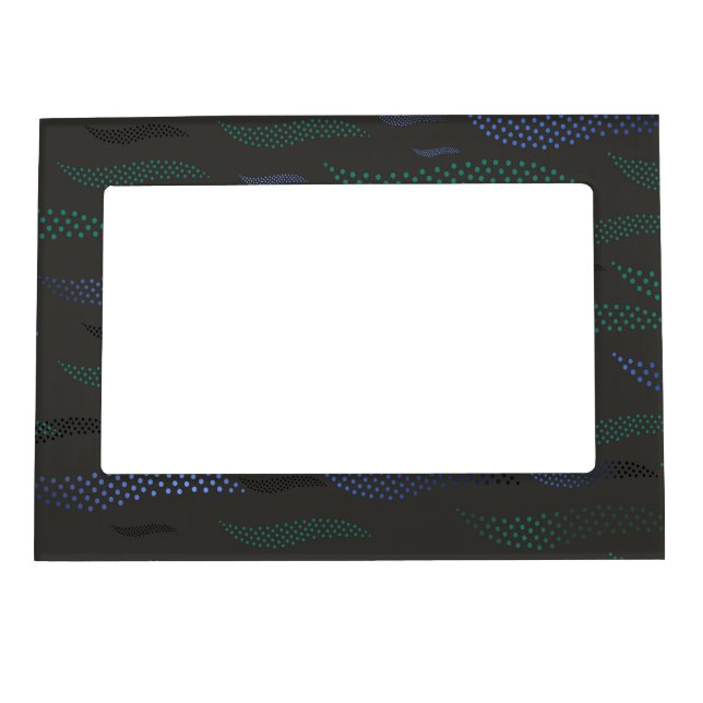Waves Tiger (stylized pattern) 7 Magnetic Frame (Front)