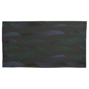 Waves Tiger (stylized pattern) 7 Pillow Case