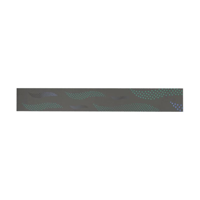Waves Tiger (stylized pattern) 7 Wrap Around Label (Individual)