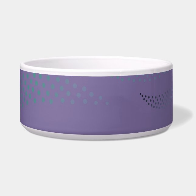 Waves Tiger (stylized pattern) 9 Bowl (Front)