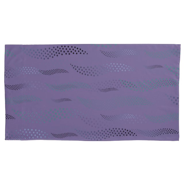 Waves Tiger (stylized pattern) 9 Pillow Case (Front)