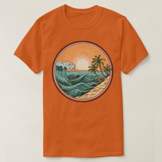 Waves TShirt (Design Front)