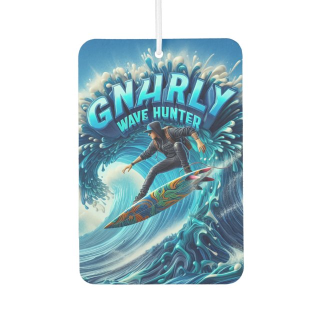 Waves & Wanderlust Collection Air Freshener (Front)
