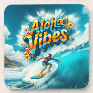 Waves & Wanderlust Collection Beverage Coaster