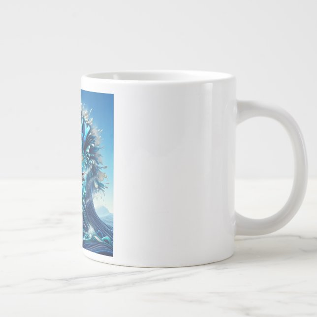 Waves & Wanderlust Collection Giant Coffee Mug (Right)