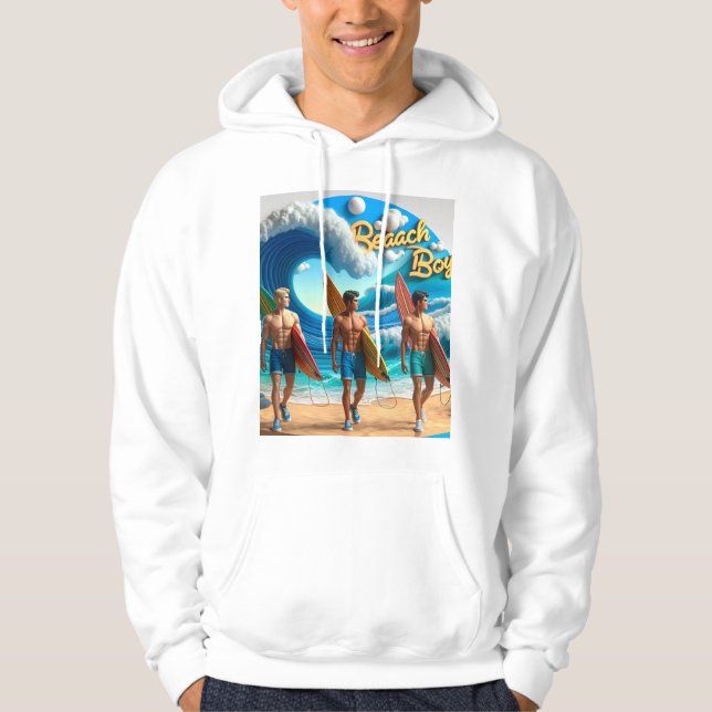 Waves & Wanderlust Collection Hoodie (Front)