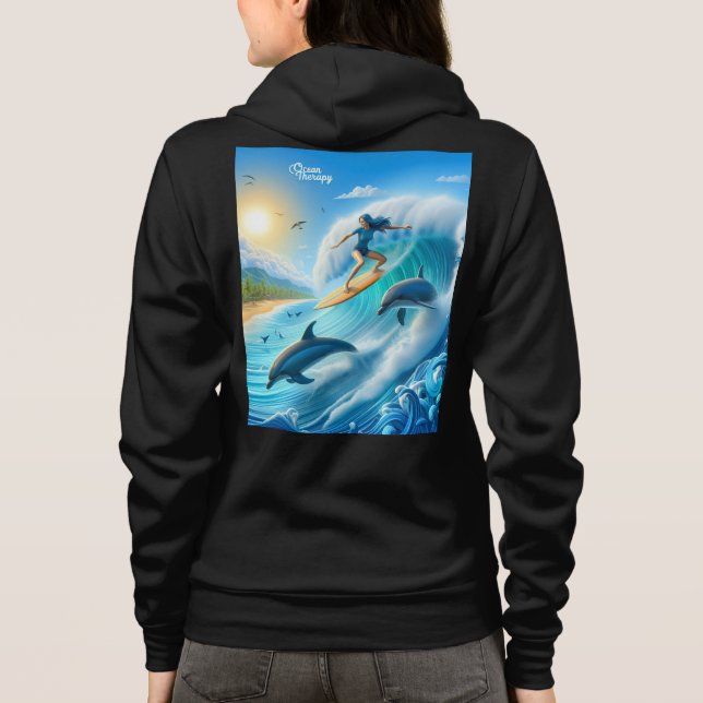 Waves & Wanderlust Collection Sweatshirt (Back)
