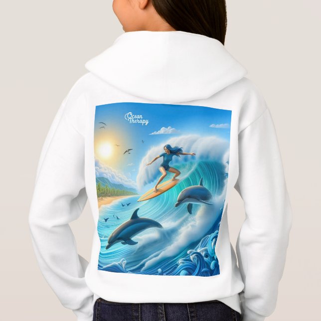Waves & Wanderlust Collection Sweatshirt (Back)