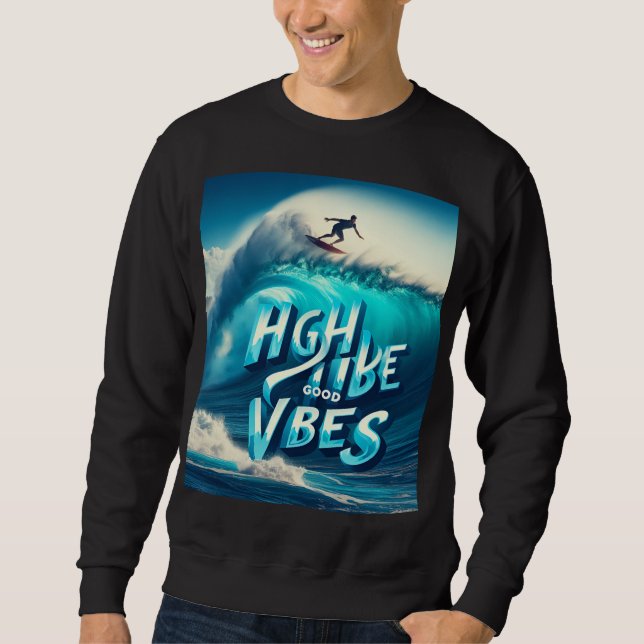 Waves & Wanderlust Collection Sweatshirt (Front)