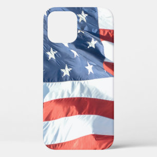 Waving American Flag iPhone 12 Case