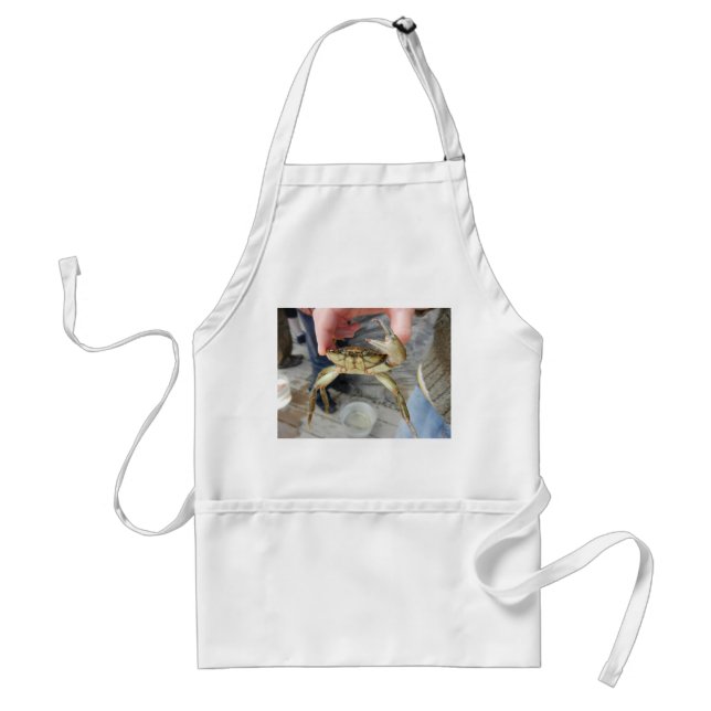 Waving Crab Adult Apron (Front)