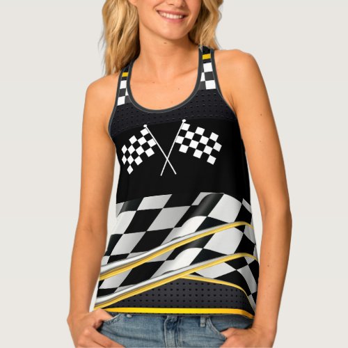 Waving Fabric Illusion Racing Pop Top