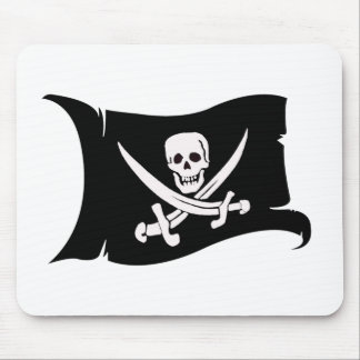 Waving Flag #10 Jack Rackham Mouse Pad