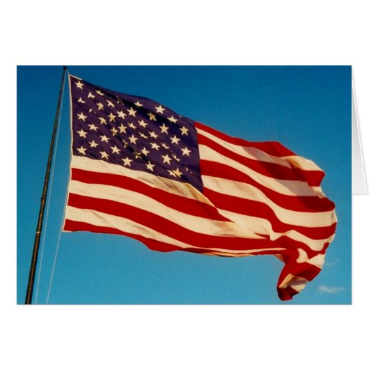 waving flag cards (Front Horizontal)