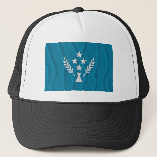 Waving flag of Kosrae Trucker Hat (Front)