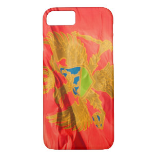 Waving Flag of Montenegro iPhone 8/7 Case