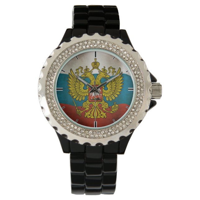 Waving flag of Russia Watch (Front)