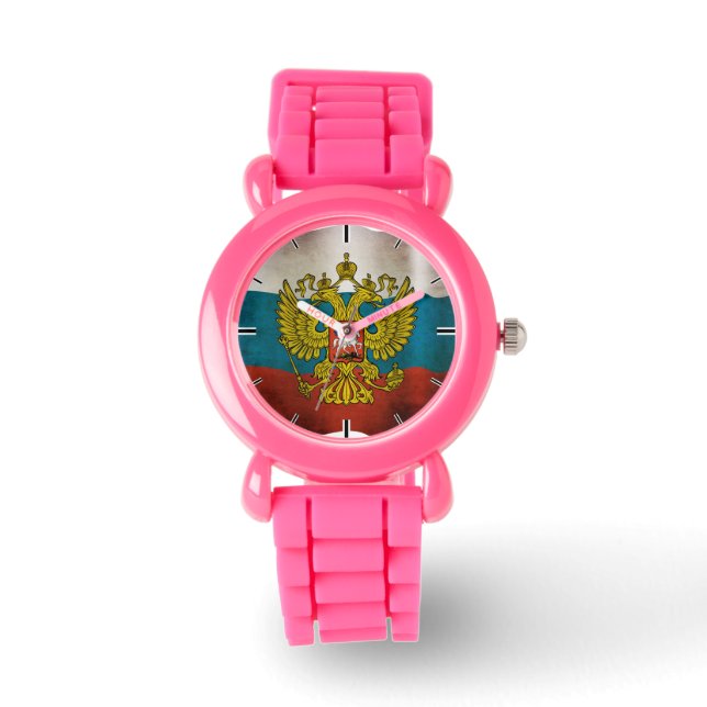 Waving flag of Russia Watch (Front)