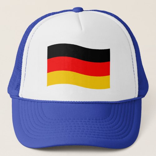 Waving German Flag Trucker Hat