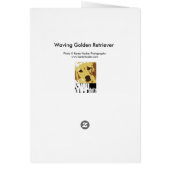 Waving Golden Retriever (Back)