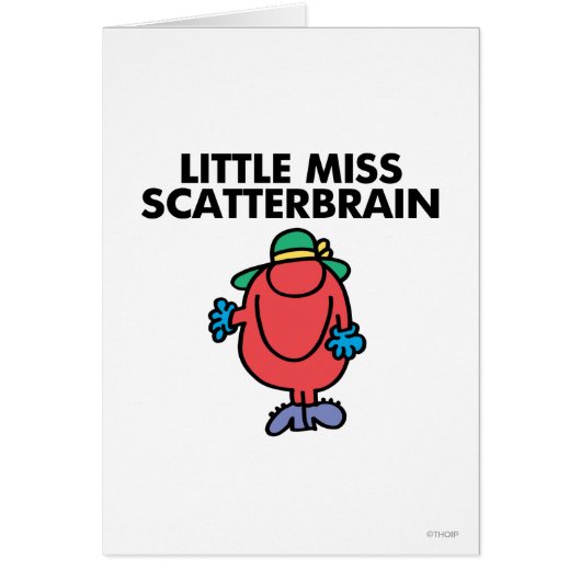 Waving Little Miss Scatterbrain (Front)