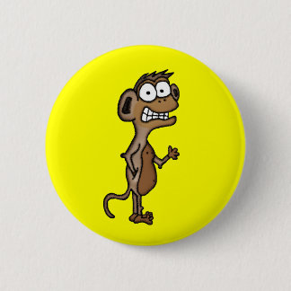 Waving Monkey Button