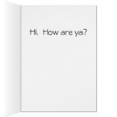 Waving Monkey Cards (Inside (Right))