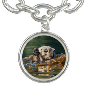 Waving Sea Otter Bracelet