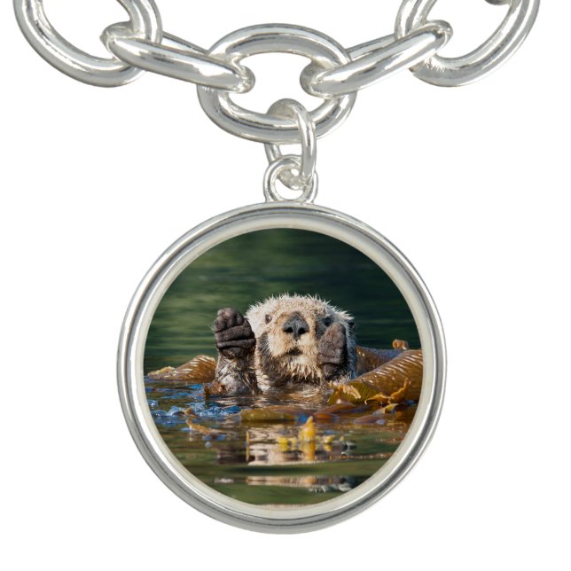 Waving Sea Otter Bracelet (Design)