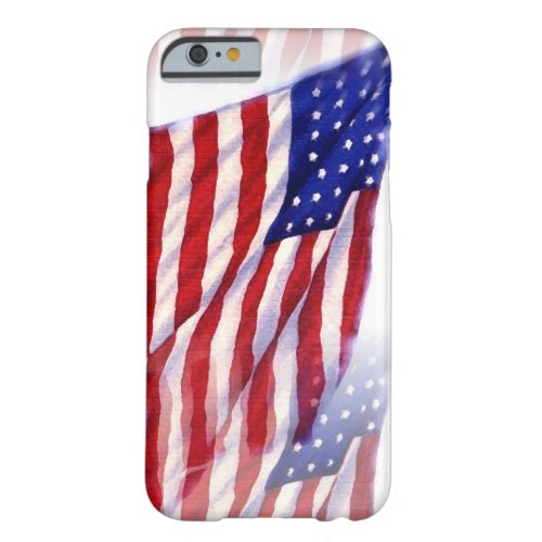Waving US Flag iPhone 6 Case