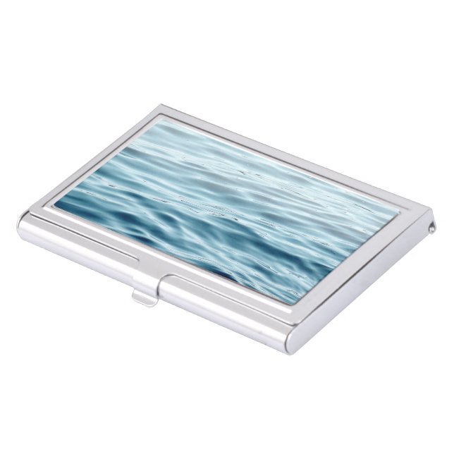 Waving water business card case (Front)